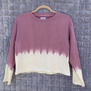 Crop sweatshirt Tie-dye size medium